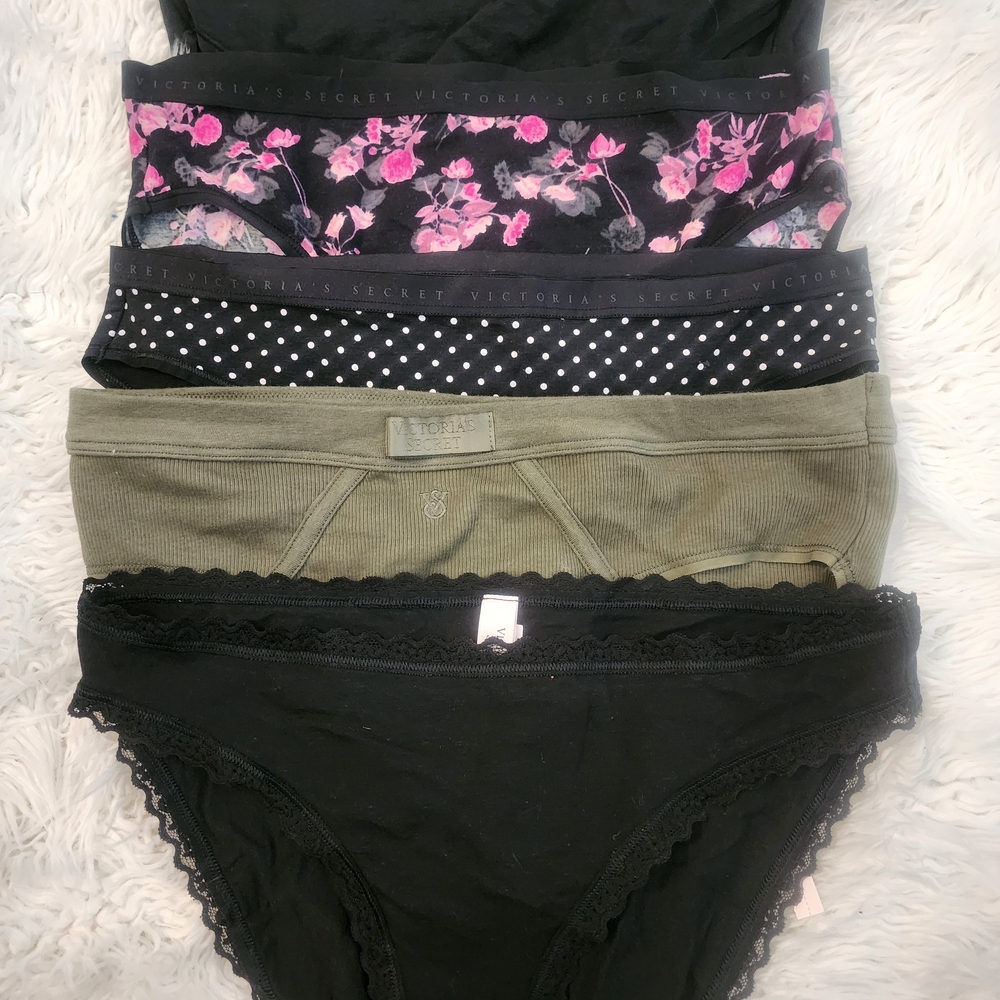 Medium Size  5-Pack Sheer Heritage Logo Hiphugger Panties

Rating: 4.6 of 5